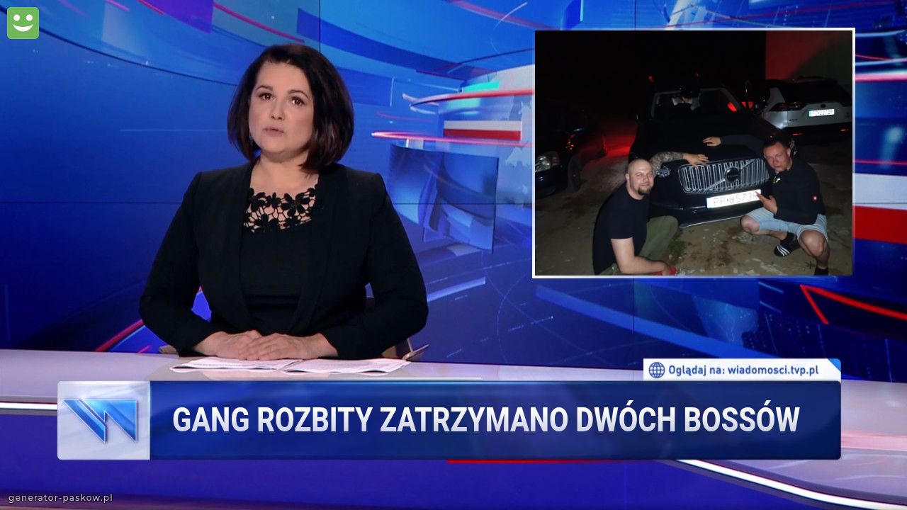Gang rozbity zatrzymano dwóch bossów 