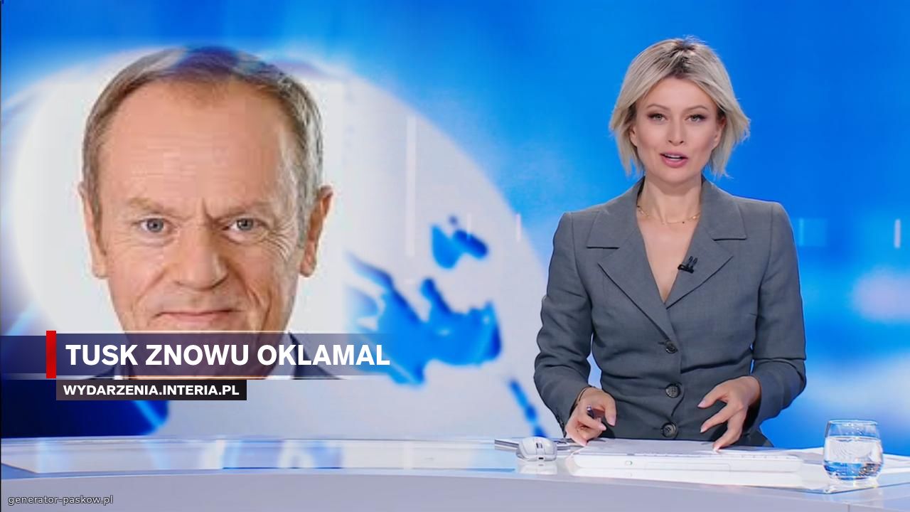tusk znowu oklamal