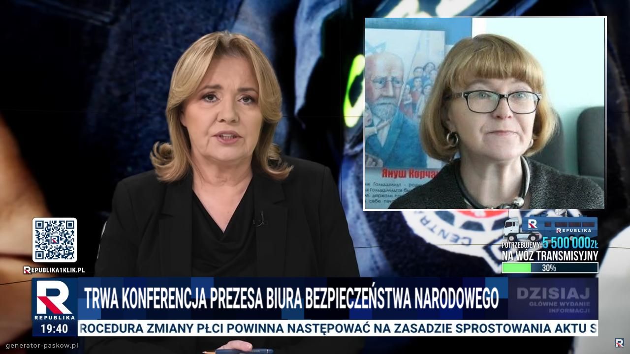 Trwa konferencja prezesa biura bezpieczeństwa narodowego 