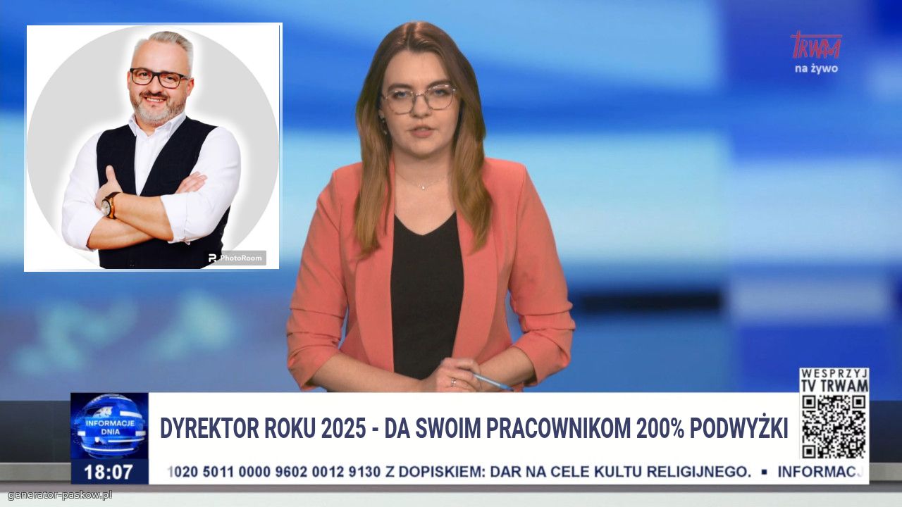 Dyrektor Roku 2025 - da swoim Pracownikom 200% podwyżki