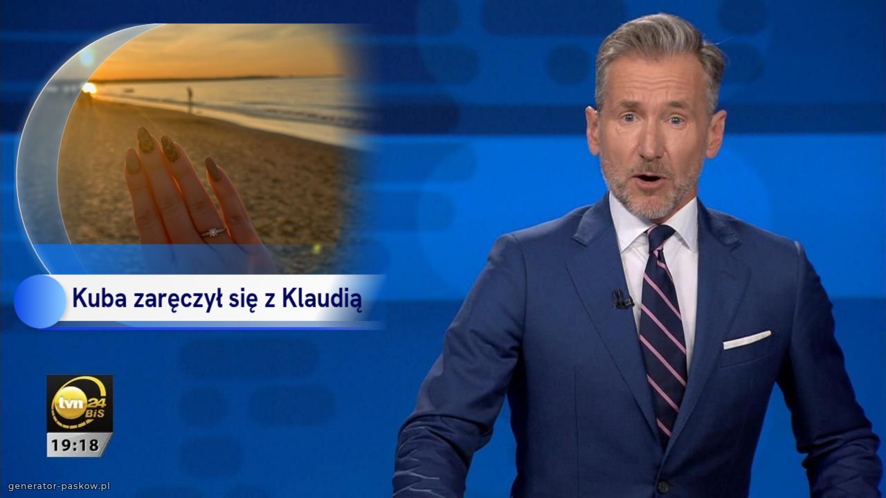 Kuba zaręczył się z Klaudią 