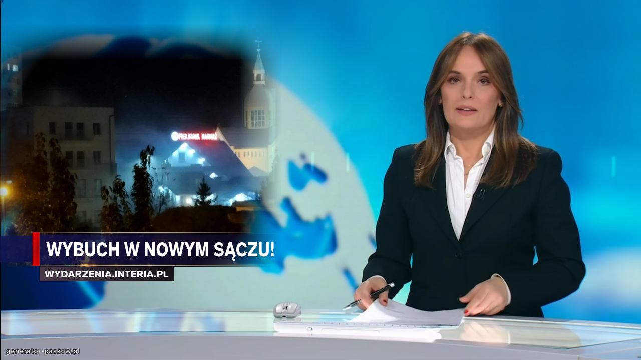 Wybuch w Nowym Sączu!