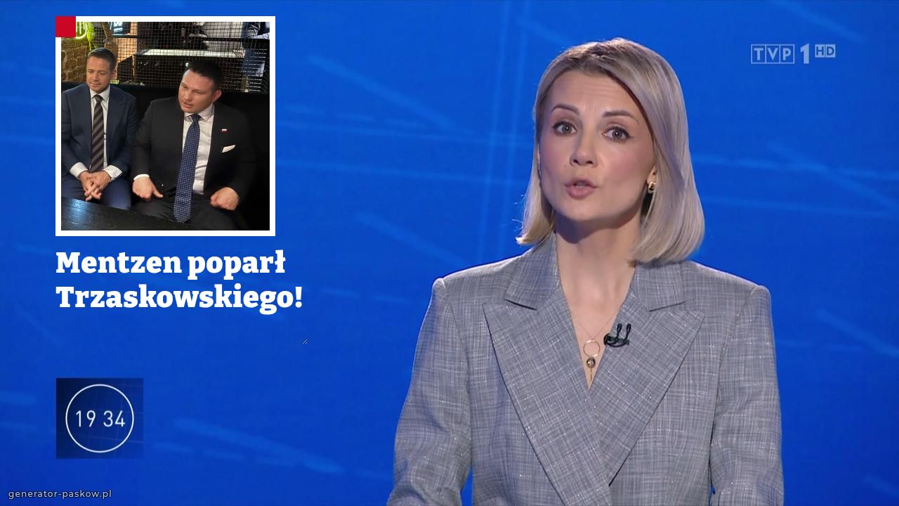 Mentzen poparł Trzaskowskiego!