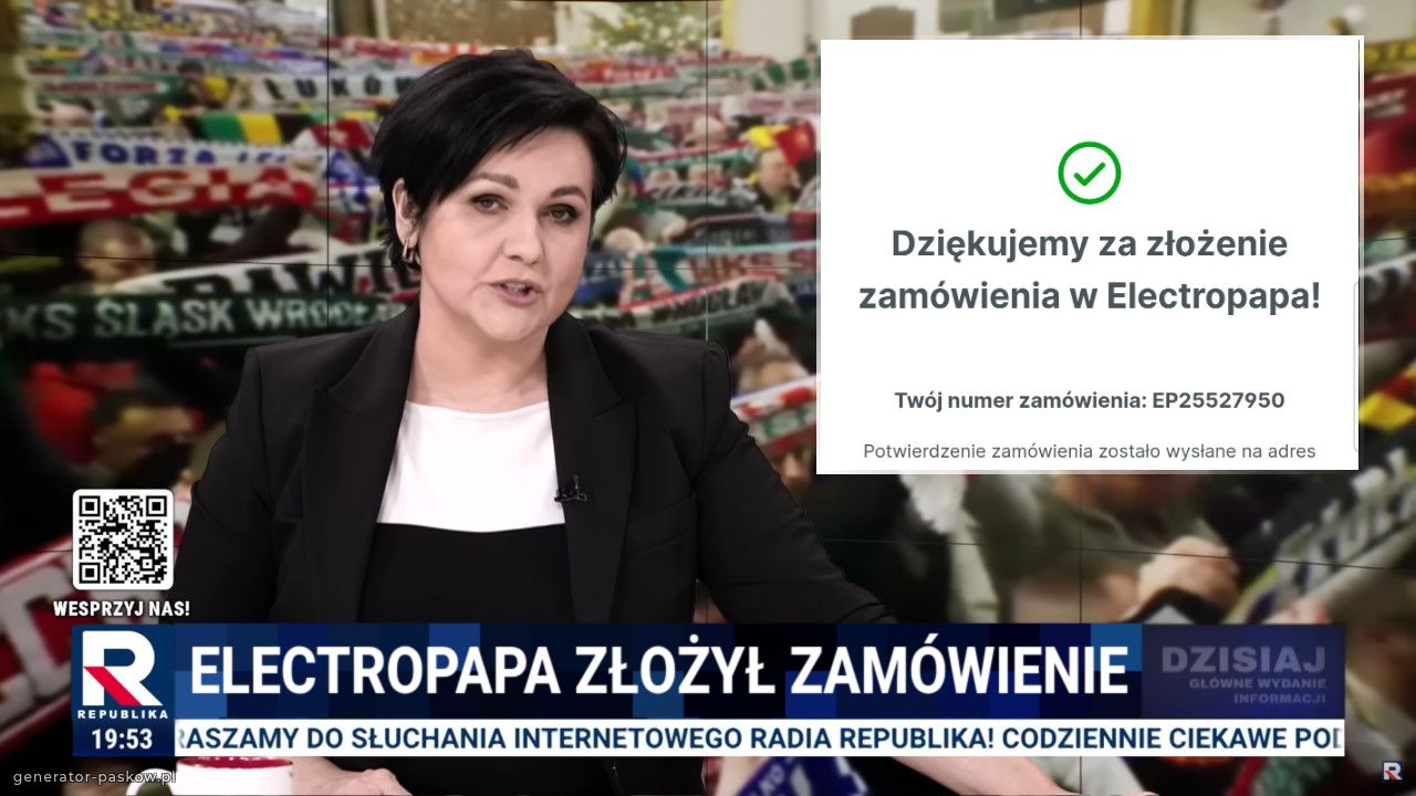 Electropapa Złożył Zamówienie