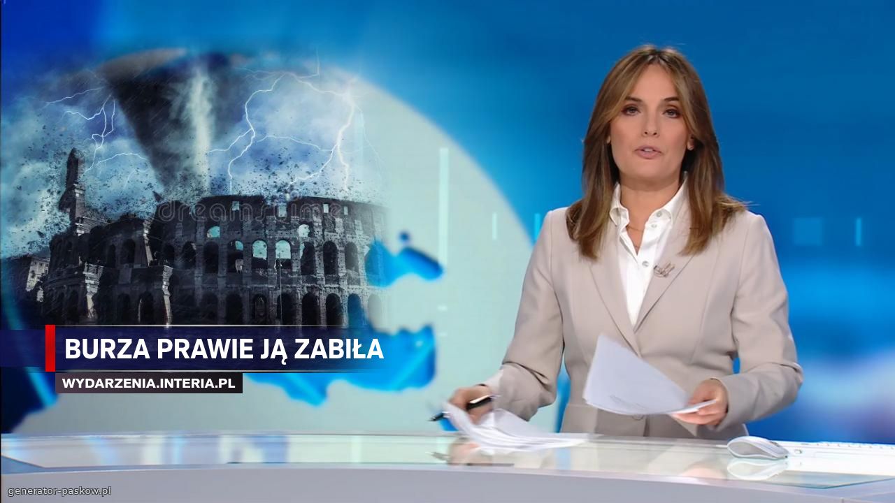 Burza prawie ją zabiła