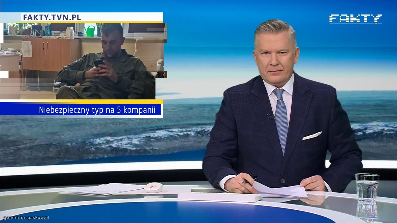 Niebezpieczny typ na 5 kompanii 