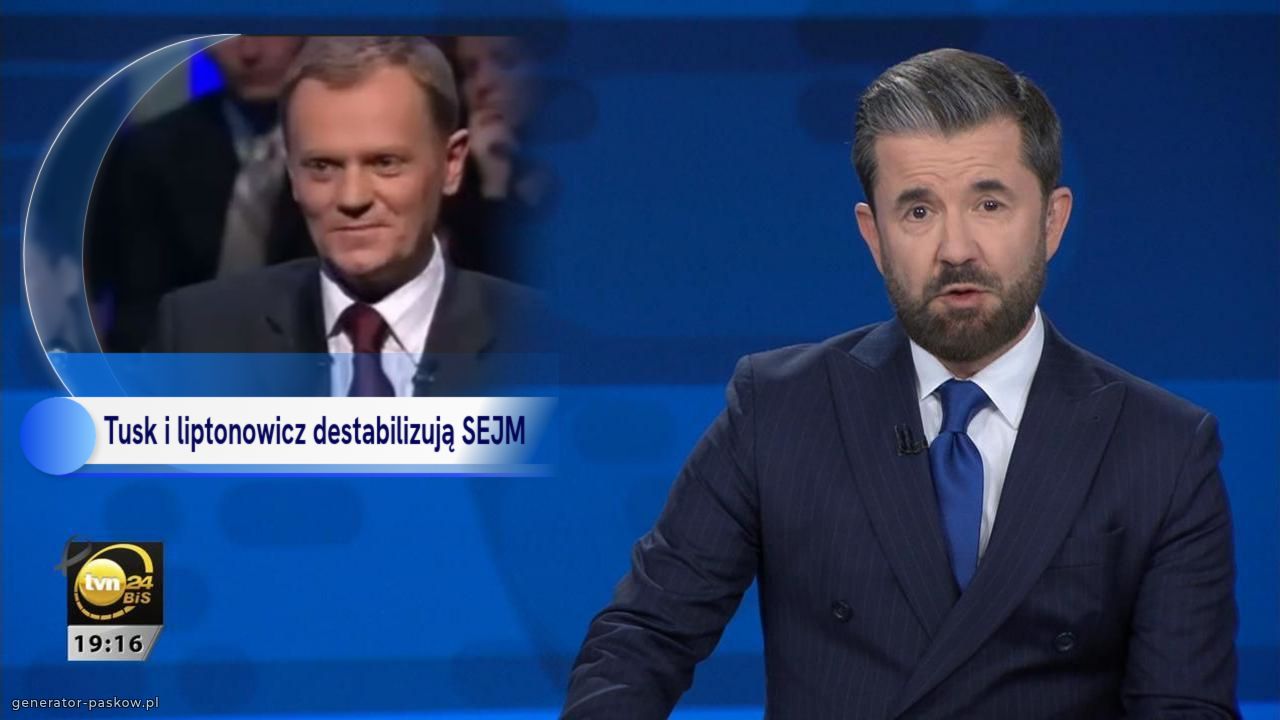 Tusk i liptonowicz destabilizują SEJM 