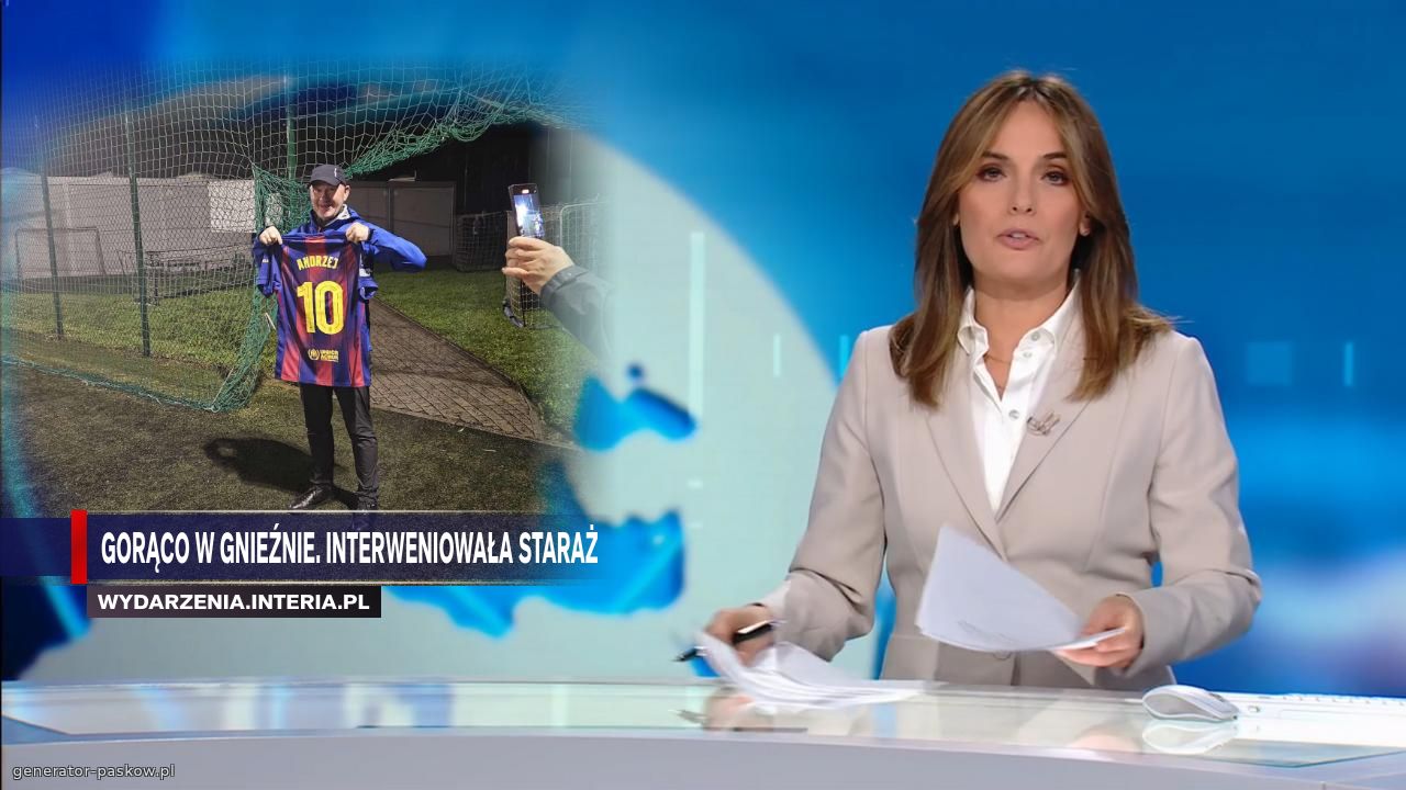 Gorąco w Gnieźnie. Interweniowała staraż 