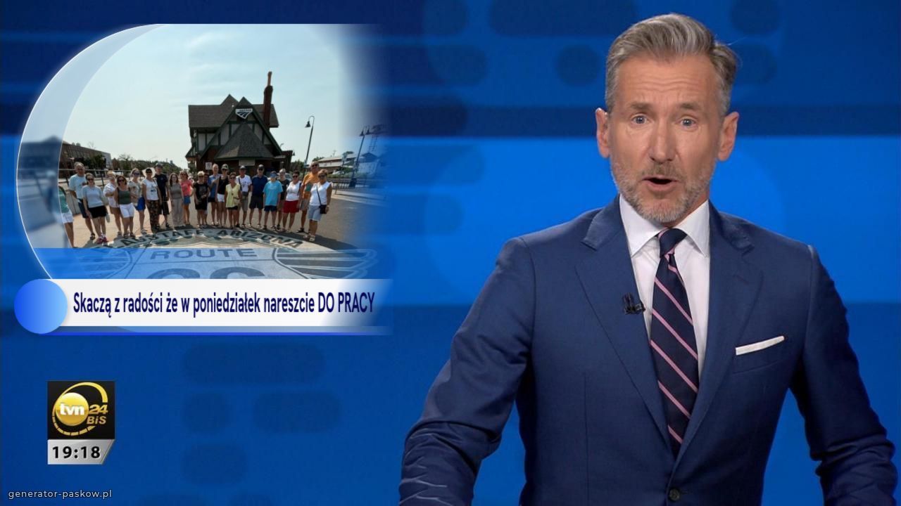 Skaczą z radości że w poniedziałek nareszcie DO PRACY
