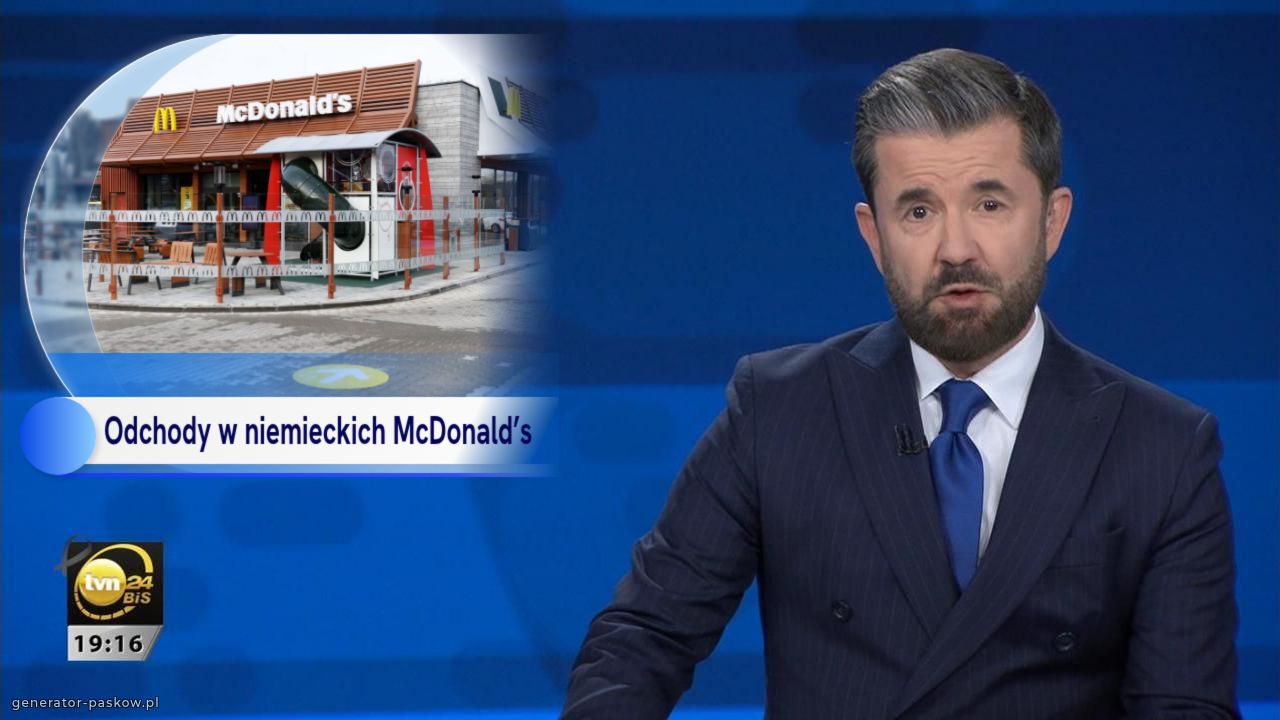 Odchody w niemieckich McDonald’s