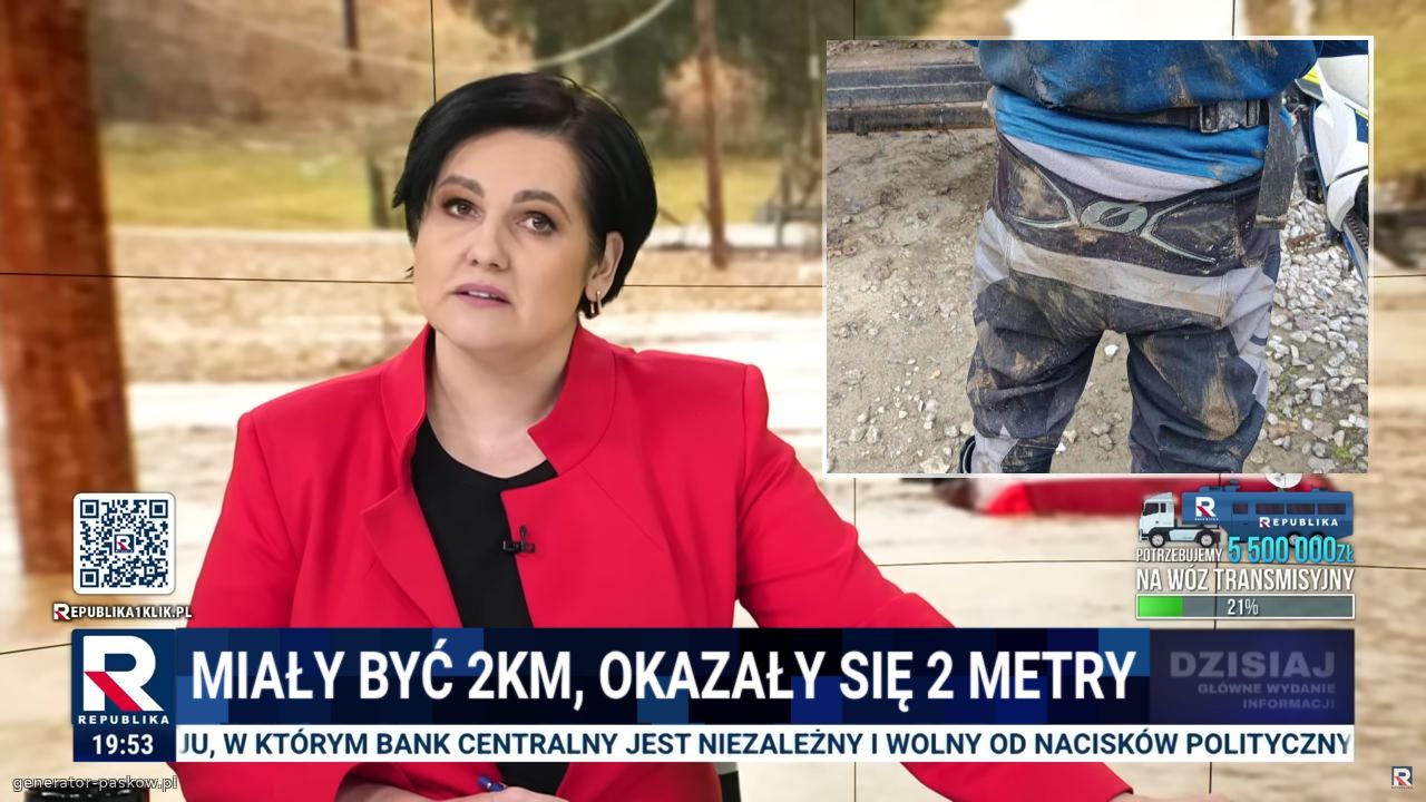 miały być 2km, okazały się 2 metry