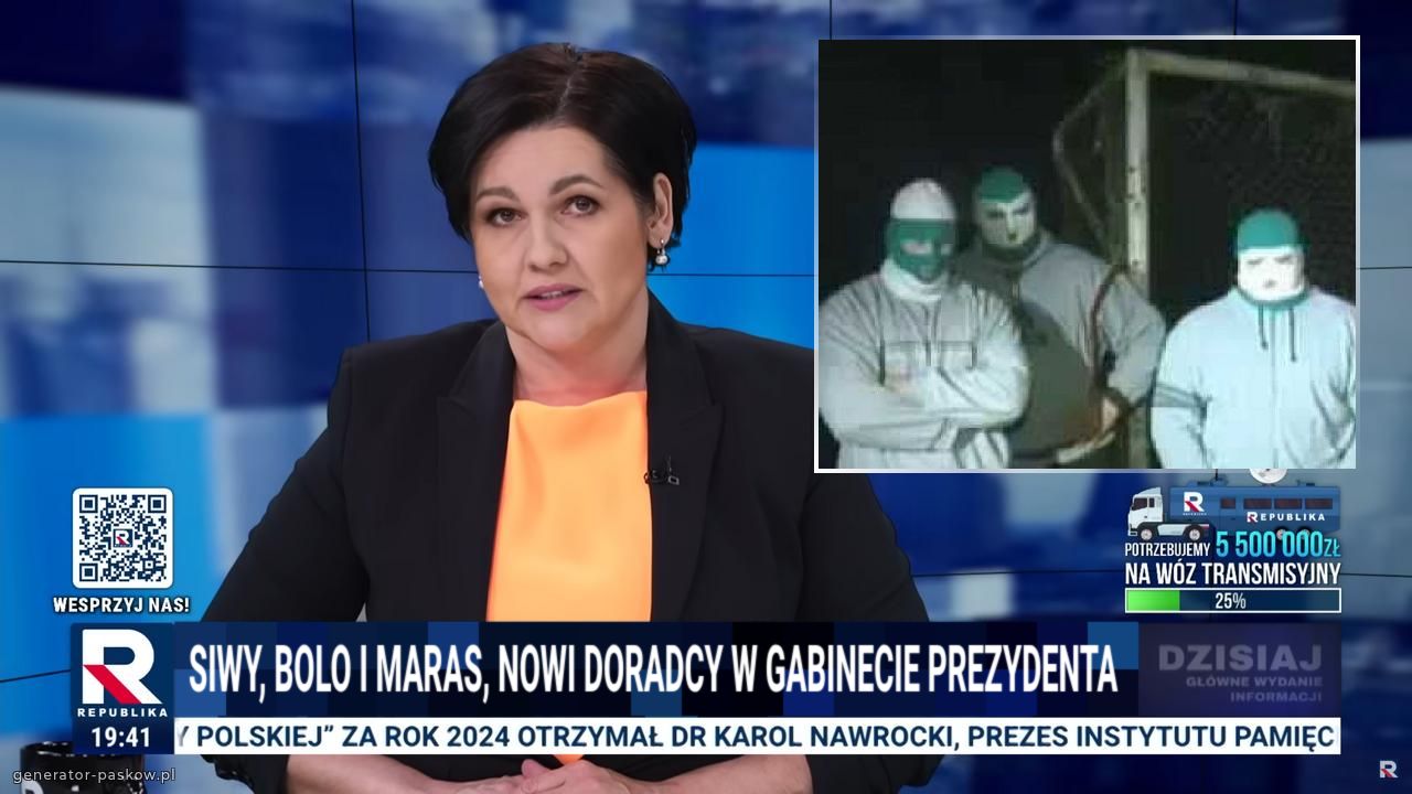 Siwy, bolo i maras, Nowi doradcy w gabinecie prezydenta 