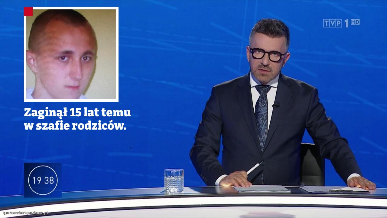 Zaginął 15 lat temu w szafie rodziców. 