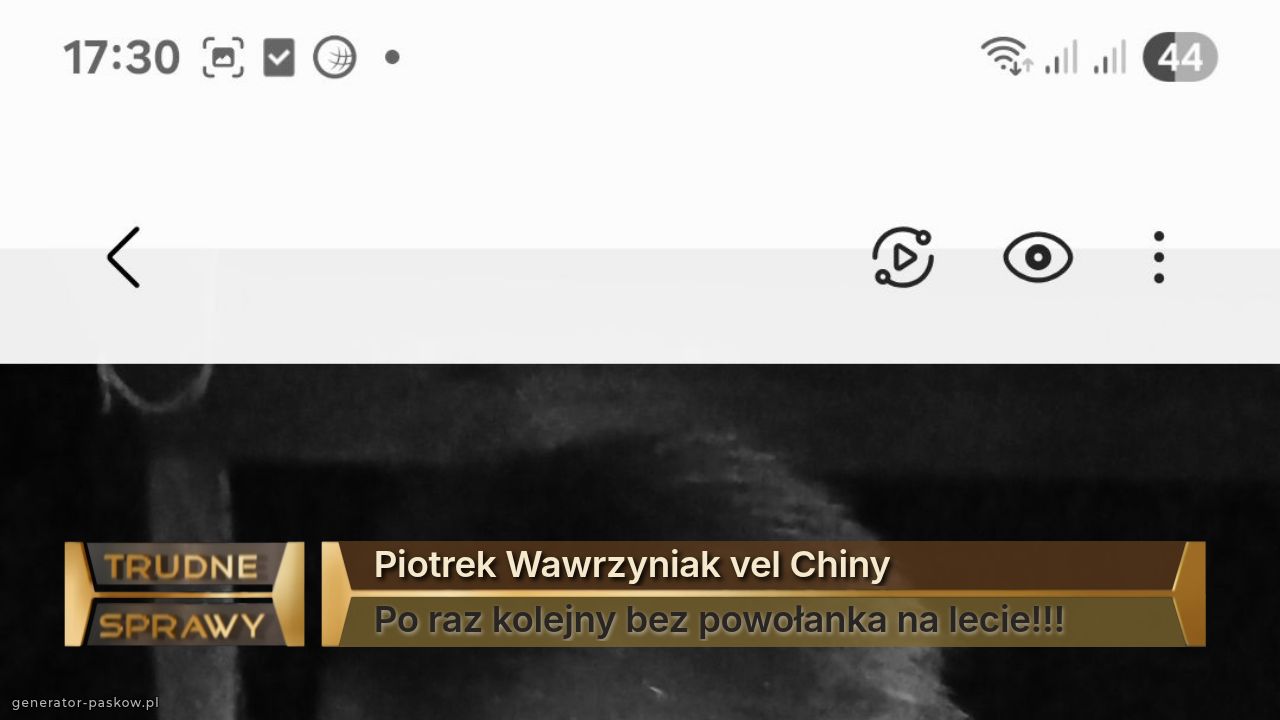 Piotrek Wawrzyniak vel Chiny 
Po raz kolejny bez powołanka na lecie!!!