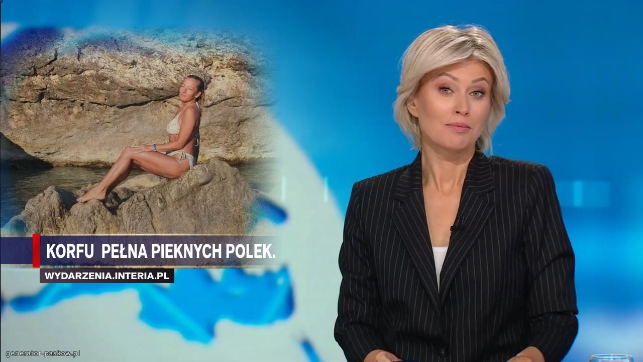 Korfu  pełna pieknych Polek.