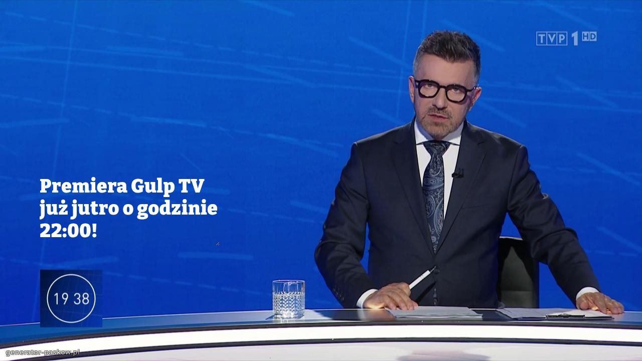 Premiera Gulp TV już jutro o godzinie 22:00!