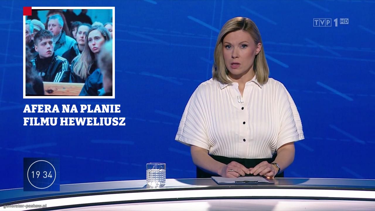 AFERA NA PLANIE FILMU HEWELIUSZ