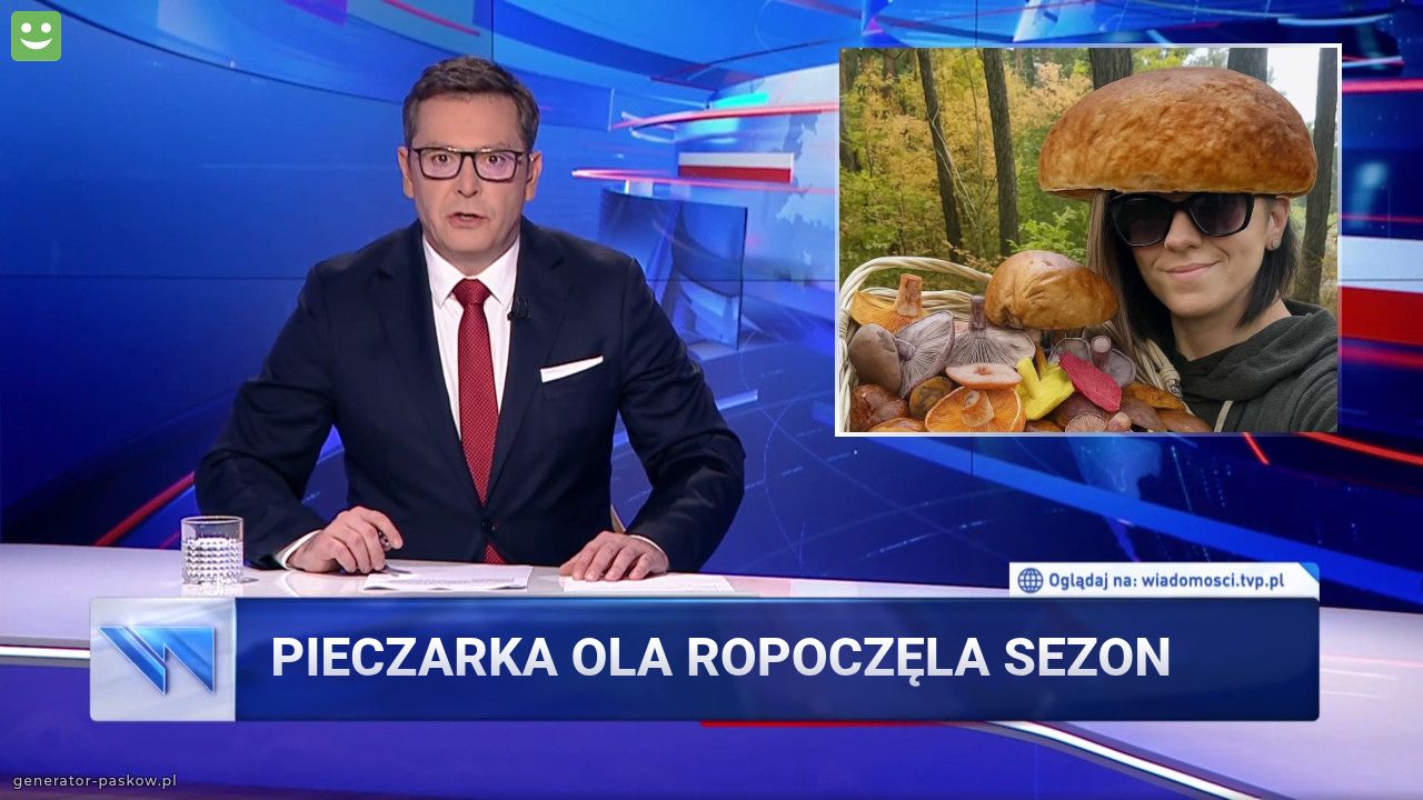 Pieczarka Ola ropoczęla sezon 