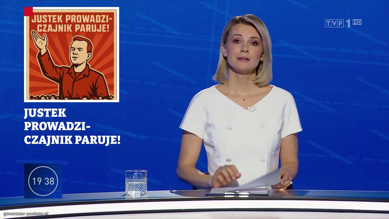 JUSTEK PROWADZI-CZAJNIK PARUJE!