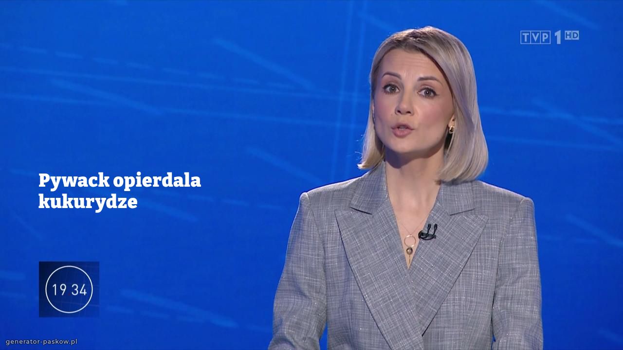Pywack opierdala kukurydze