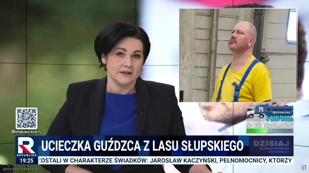 Ucieczka guźdzca z lasu słupskiego 