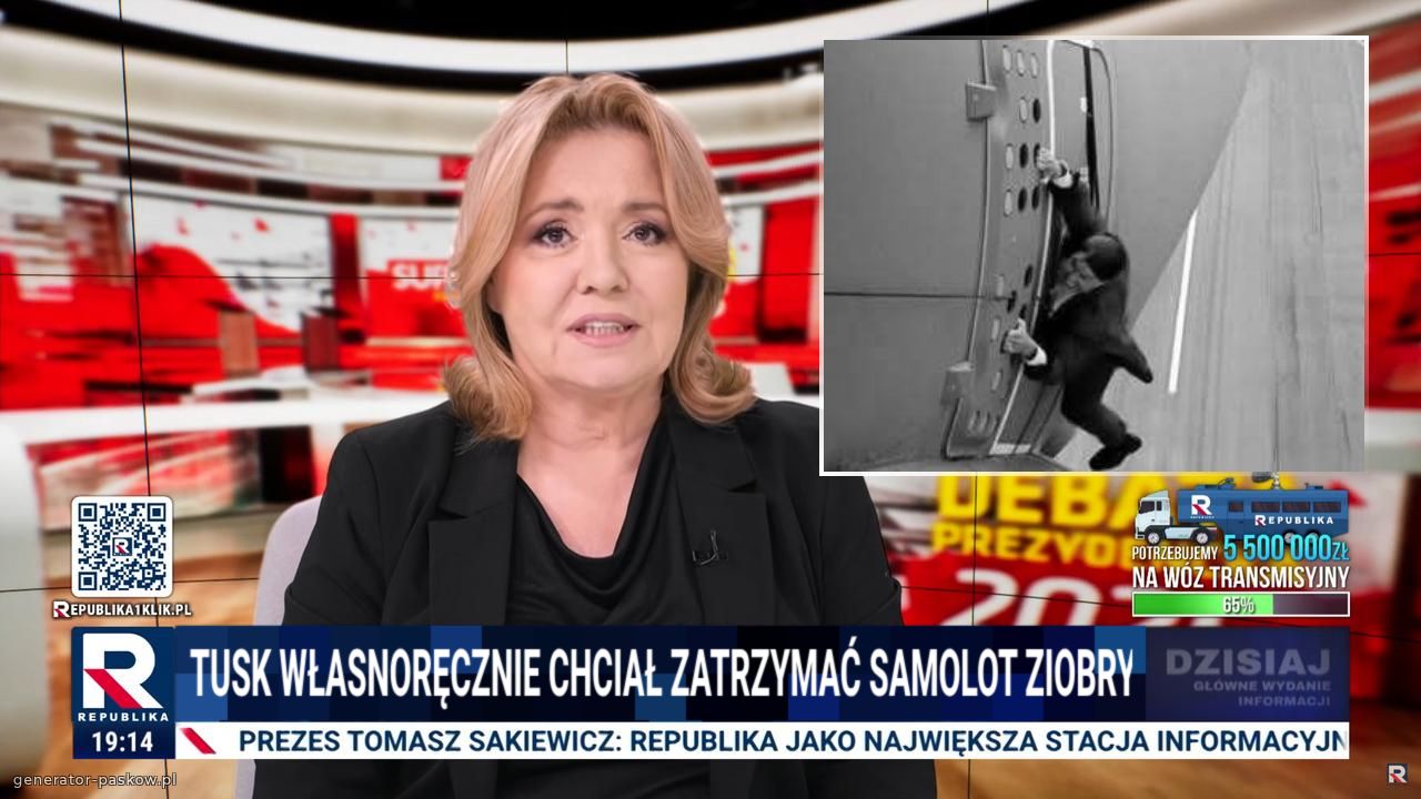 tusk własnoręcznie chciał zatrzymać samolot Ziobry