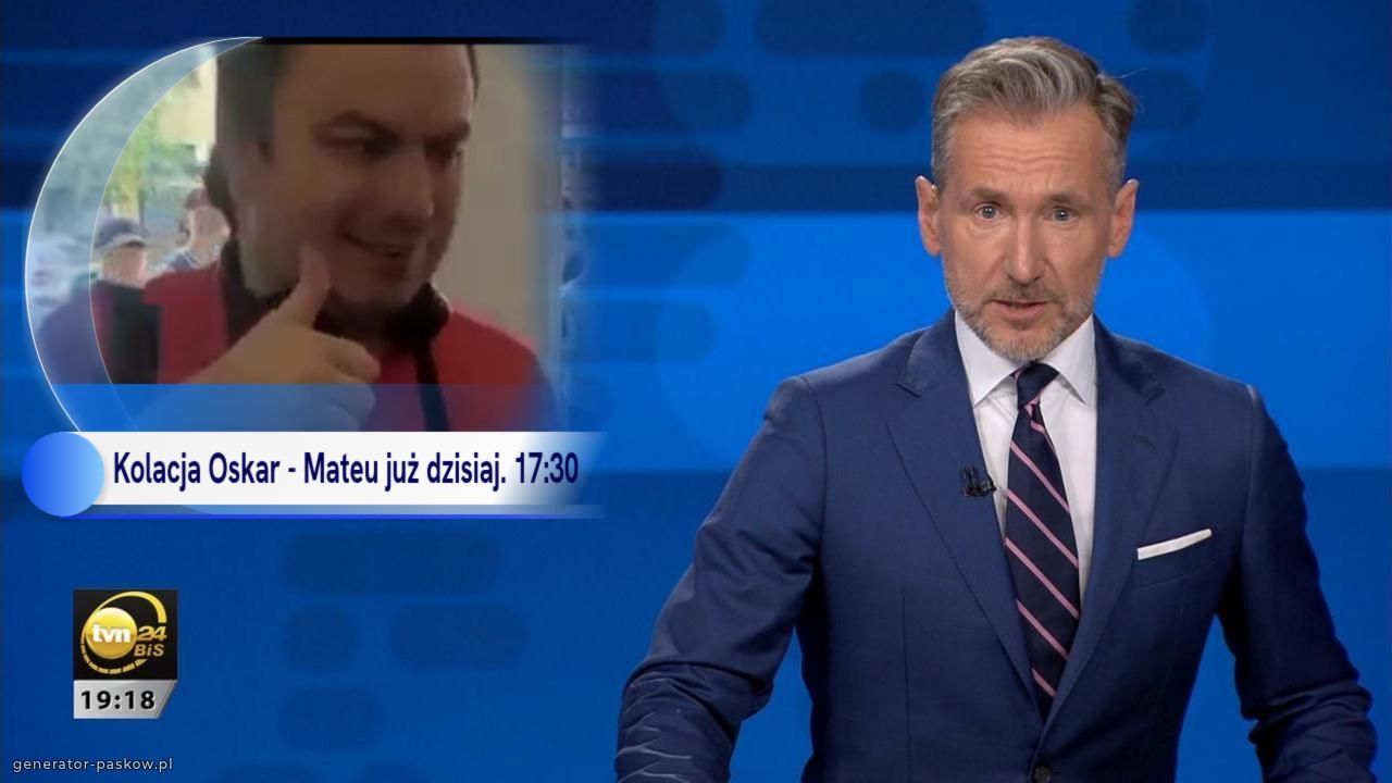 Kolacja Oskar - Mateu już dzisiaj. 17:30