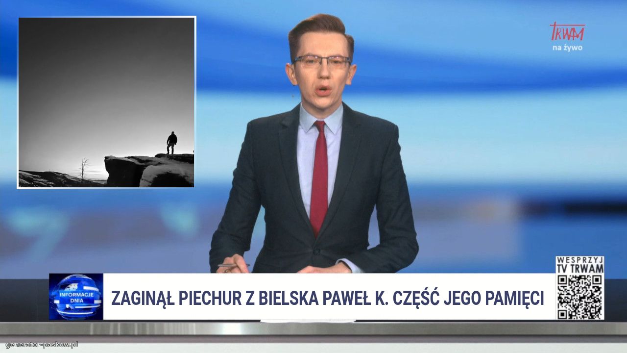 Zaginął piechur z Bielska Paweł K. Część jego pamięci 