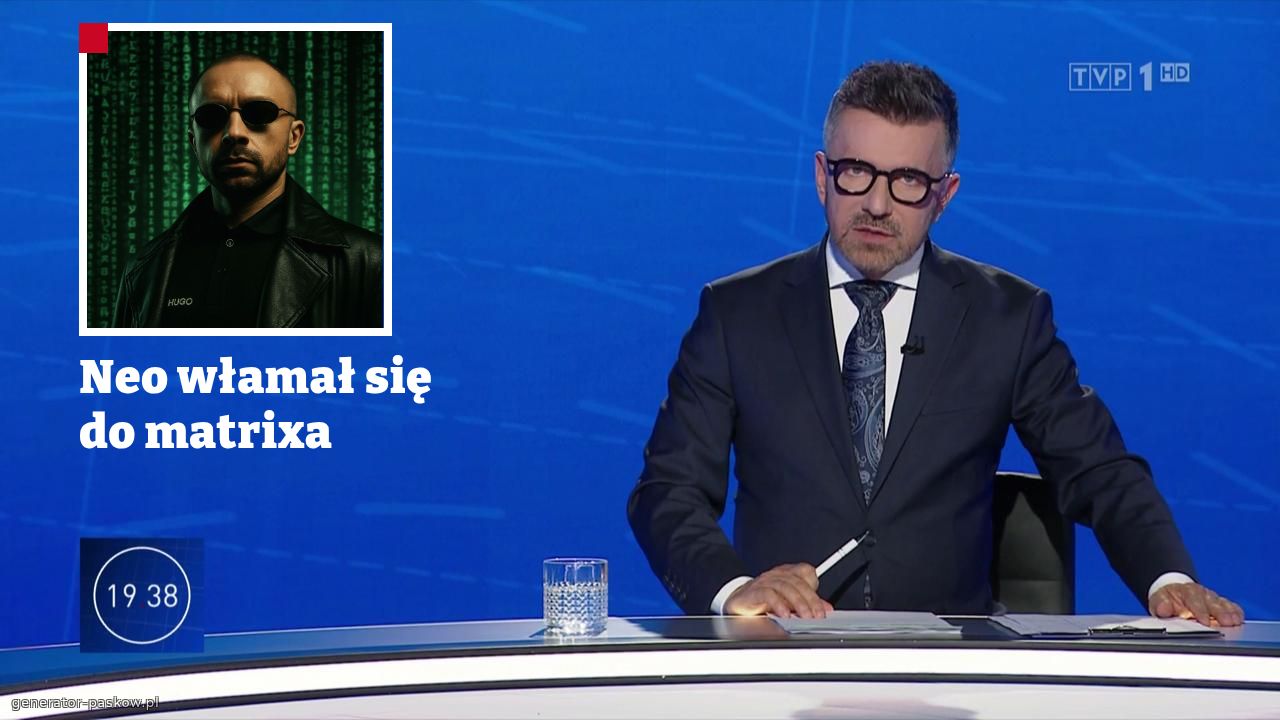 Neo włamał się do matrixa