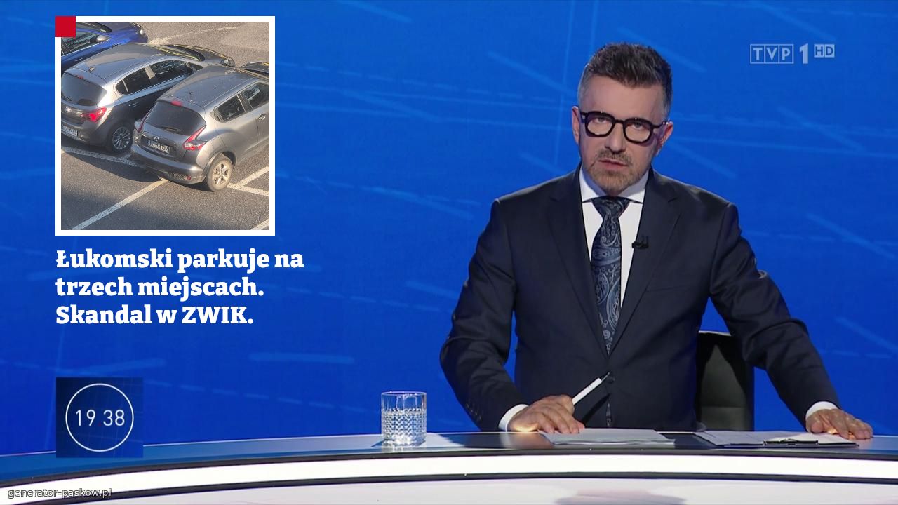 Łukomski parkuje na trzech miejscach. Skandal w ZWIK.