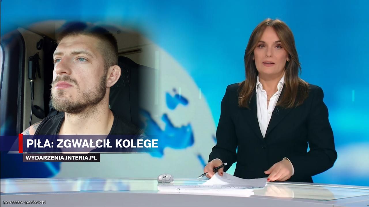 Piła: zgwałcił kolege