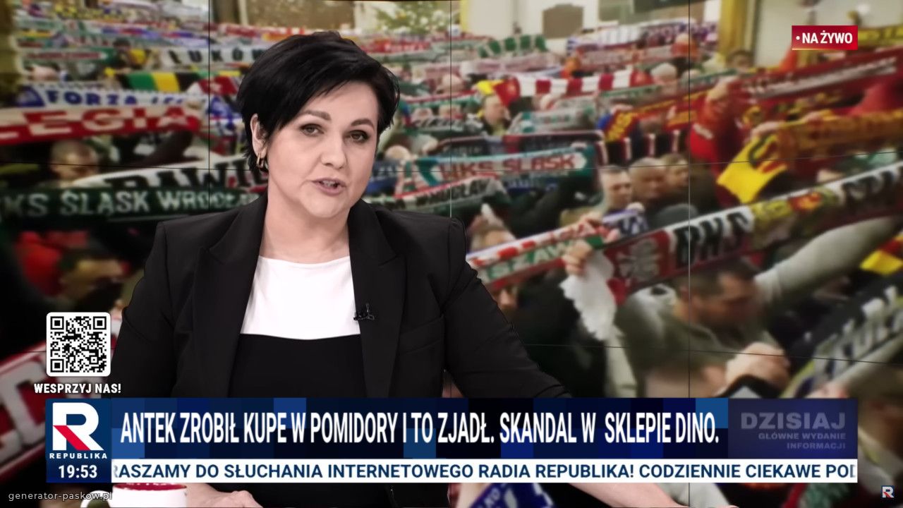 Antek zrobił kupe w pomidory i to zjadł. Skandal w  sklepie dino.