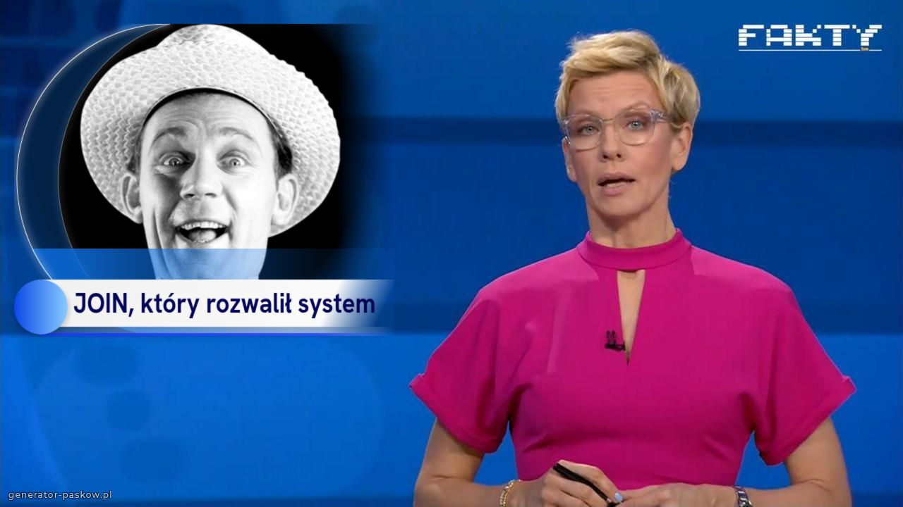 JOIN, który rozwalił system