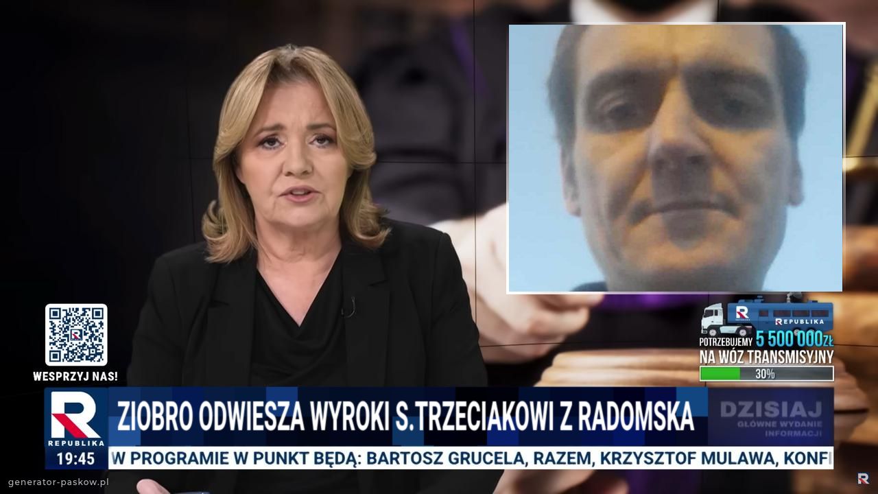 Ziobro odwiesza wyroki S.Trzeciakowi z Radomska 