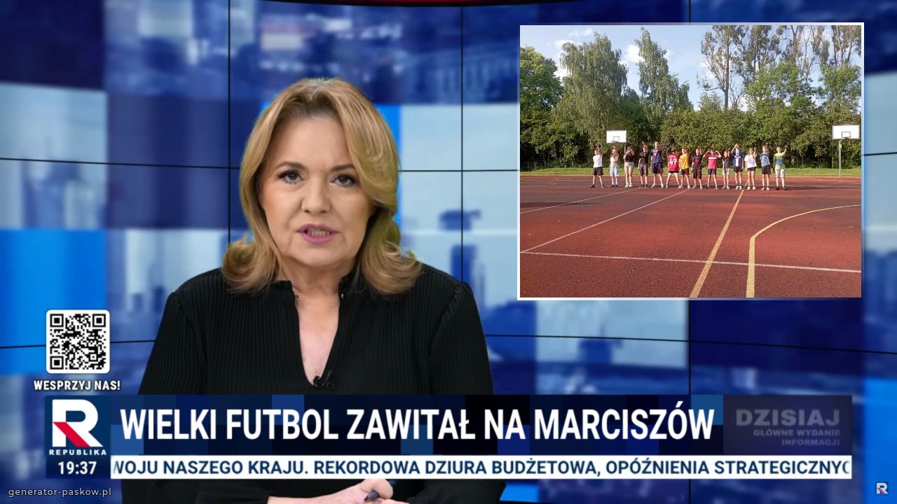 wielki futbol zawitał na marciszów
