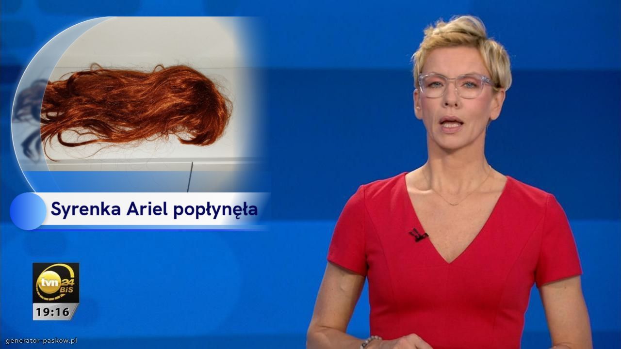 Syrenka Ariel popłynęła