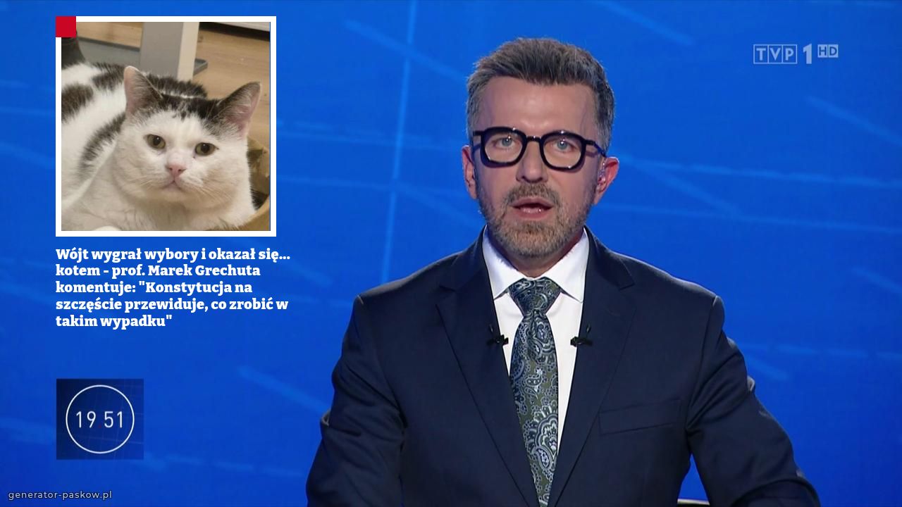 Wójt wygrał wybory i okazał się... kotem - prof. Marek Grechuta komentuje: "Konstytucja na szczęście przewiduje, co zrobić w takim wypadku"