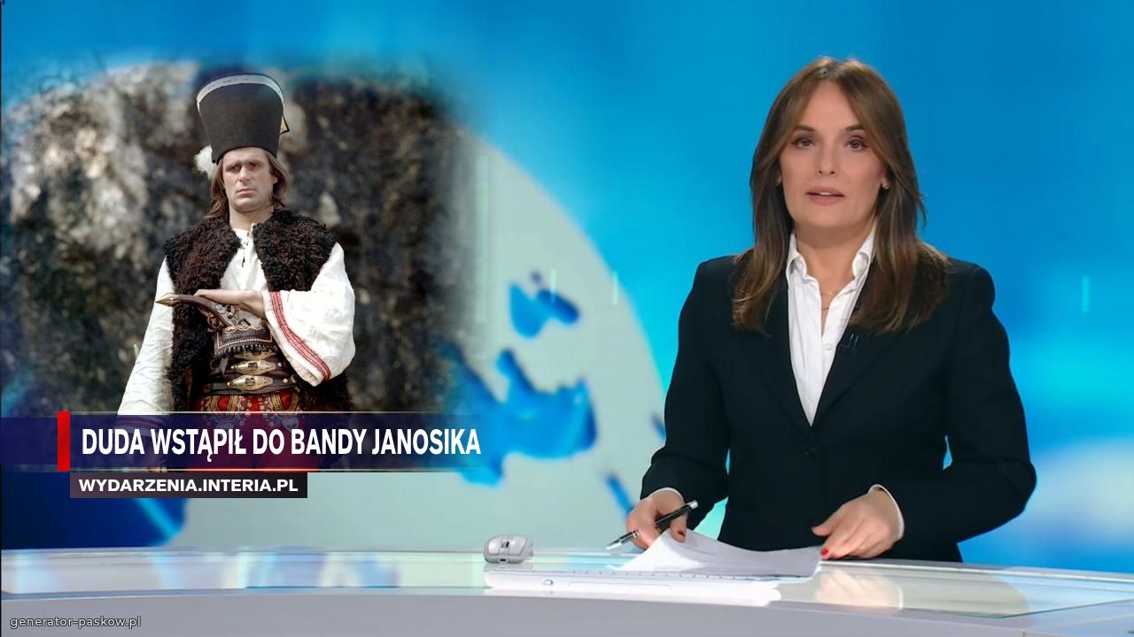 Duda wstąpił do bandy janosika 