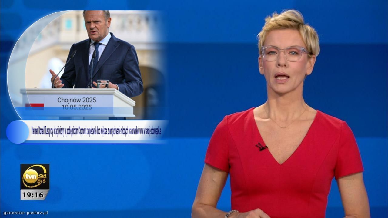 Premier Donald Tusk,przy okazji wizyty w podlegnickim Chojnowi zaapelował do o większe zaangażowanie młodych pracowników w w w swoje obowiązki.e 
