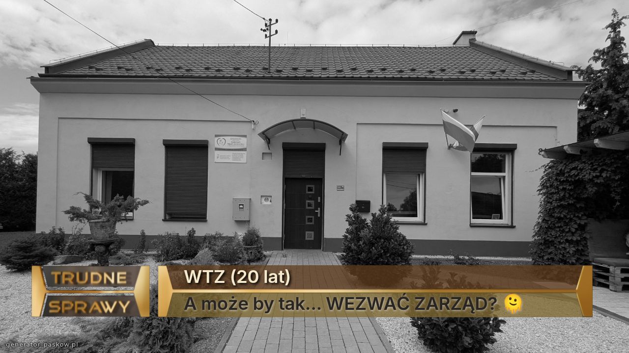 WTZ (20 lat)
A może by tak... WEZWAĆ ZARZĄD? 🫠