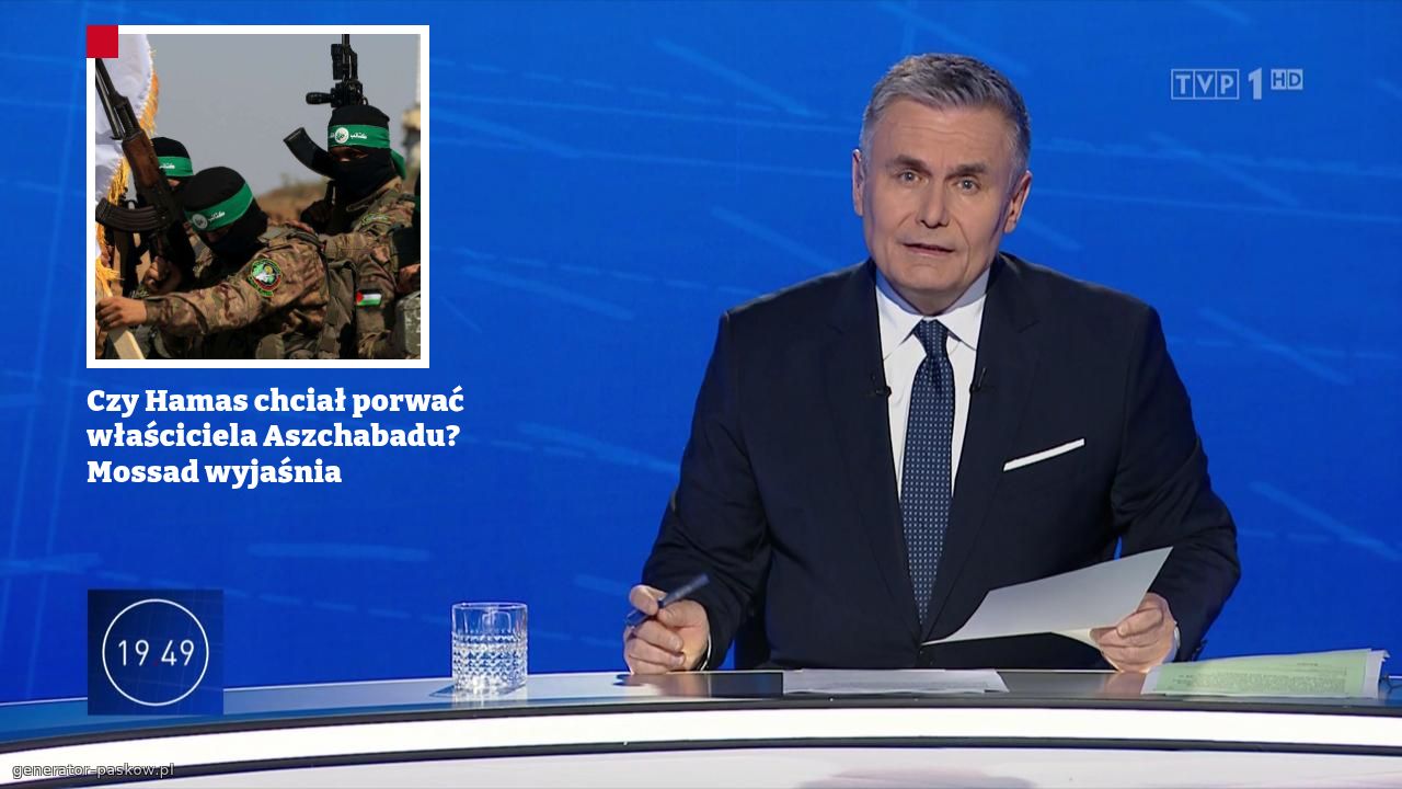 Czy Hamas chciał porwać właściciela Aszchabadu? Mossad wyjaśnia