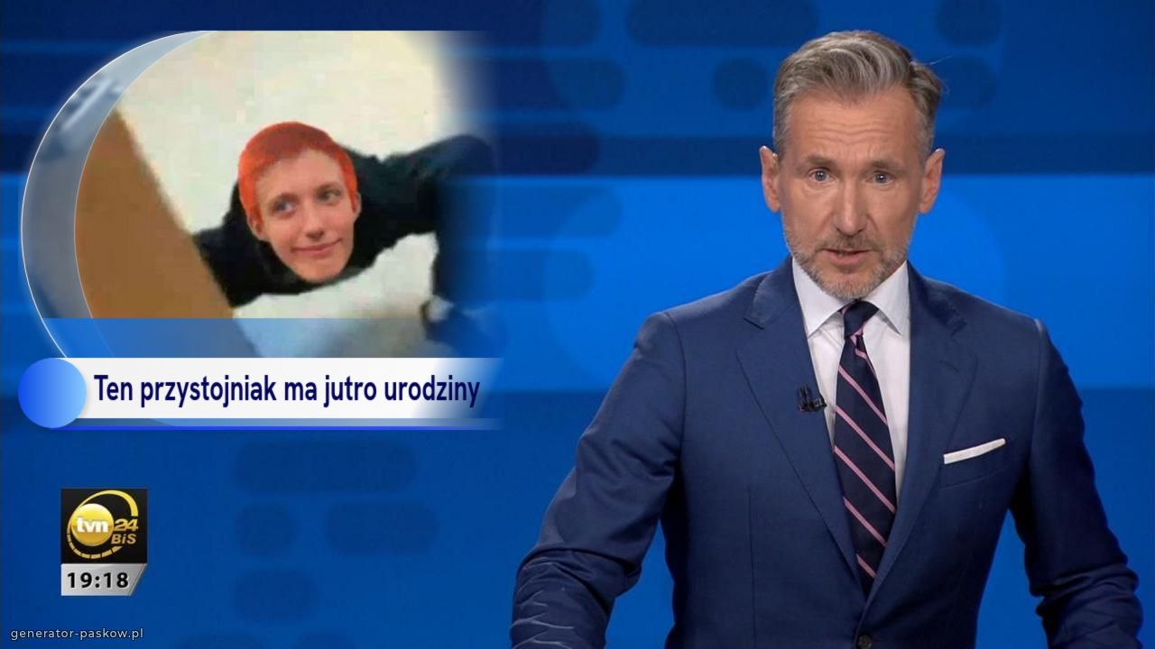 Ten przystojniak ma jutro urodziny