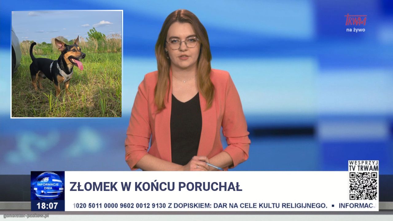 Złomek w końcu poruchał