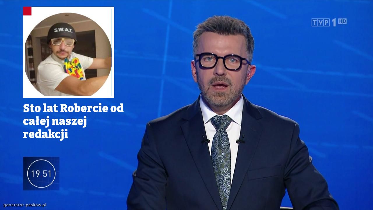 Sto lat Robercie od całej naszej redakcji 