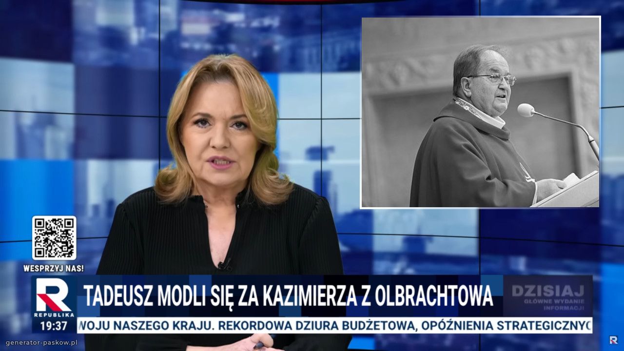 Tadeusz modli się za Kazimierza z Olbrachtowa 