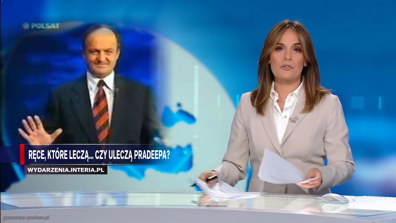 ręce, które leczą... czy uleczą pradeepa?