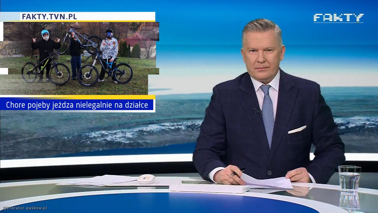 Chore pojeby jeżdza nielegalnie na działce 