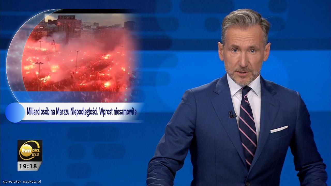 Miliard osób na Marszu Niepodległości. Wprost niesamowite 