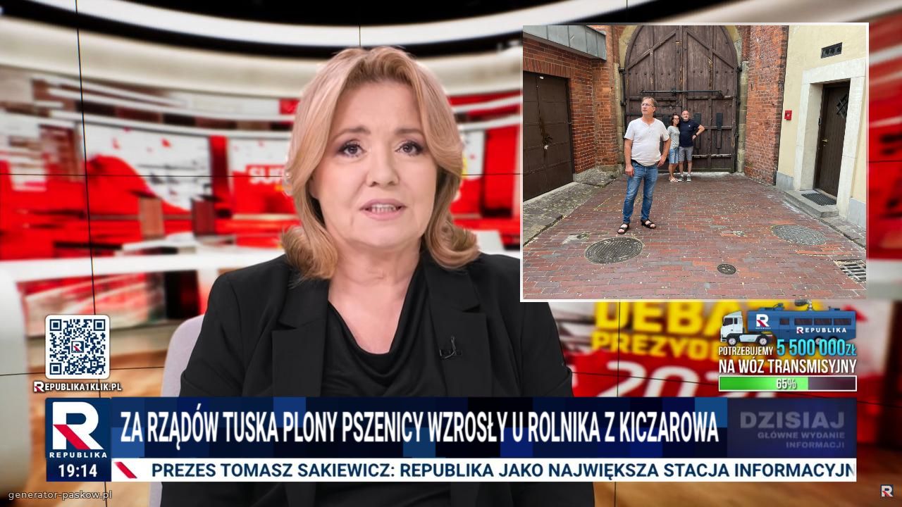 Za rządów Tuska plony pszenicy wzrosły u rolnika z Kiczarowa
