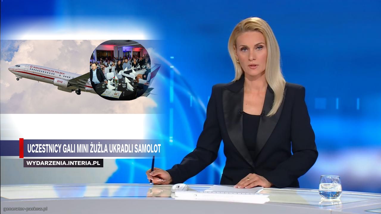 Uczestnicy gali mini żużla ukradli samolot  
